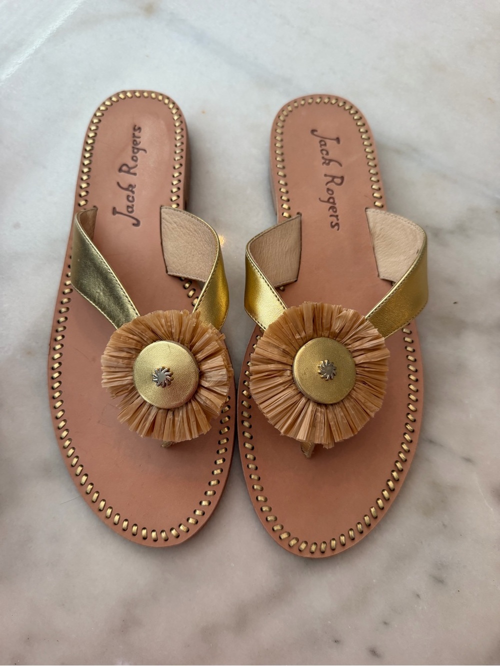 Jack Rogers CayThong Sandals- Sz 9